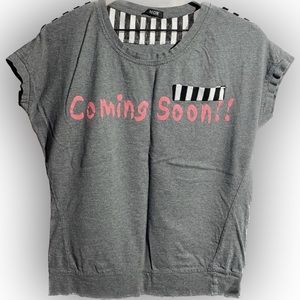 OSFM maternity graphic tee
